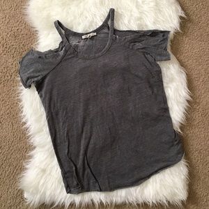 Express cold shoulder top